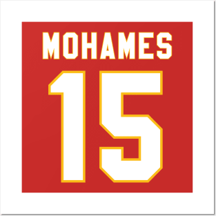 mahomes 15 Posters and Art